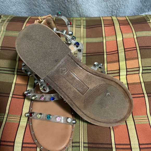 Girls Steve Madden Sandals, Size 1 - Picture 3 of 3